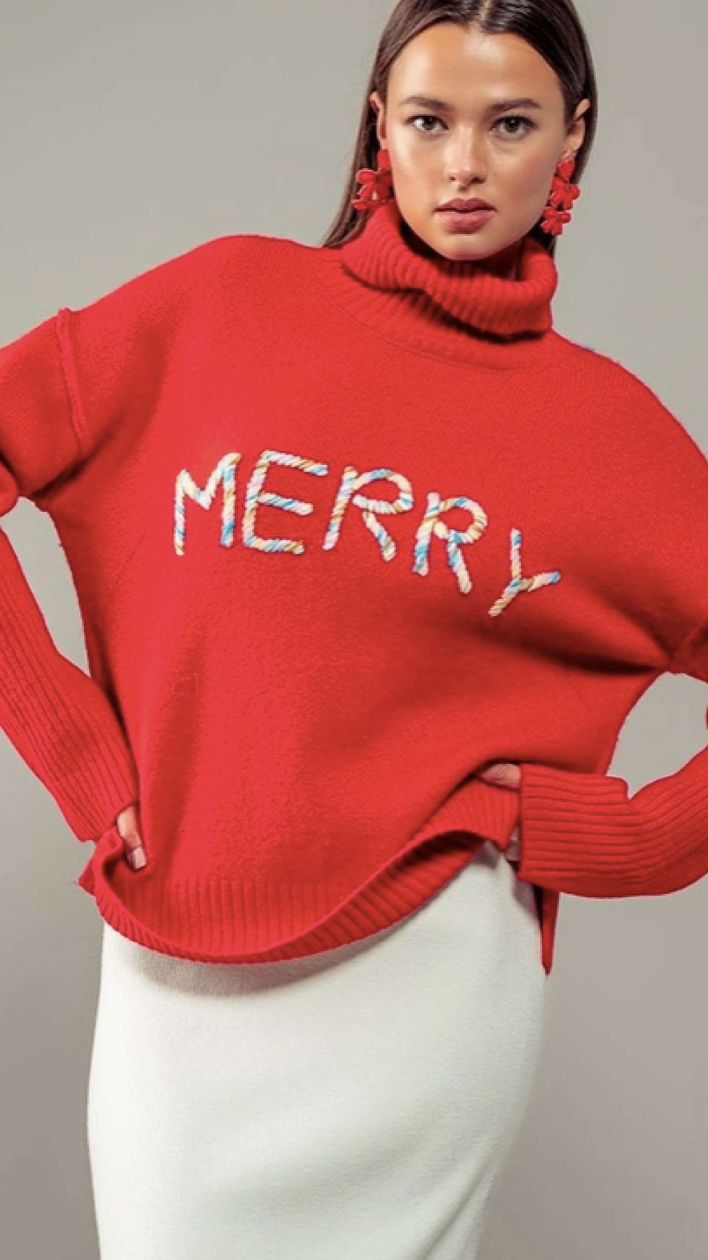 Merry Stitch Sweater