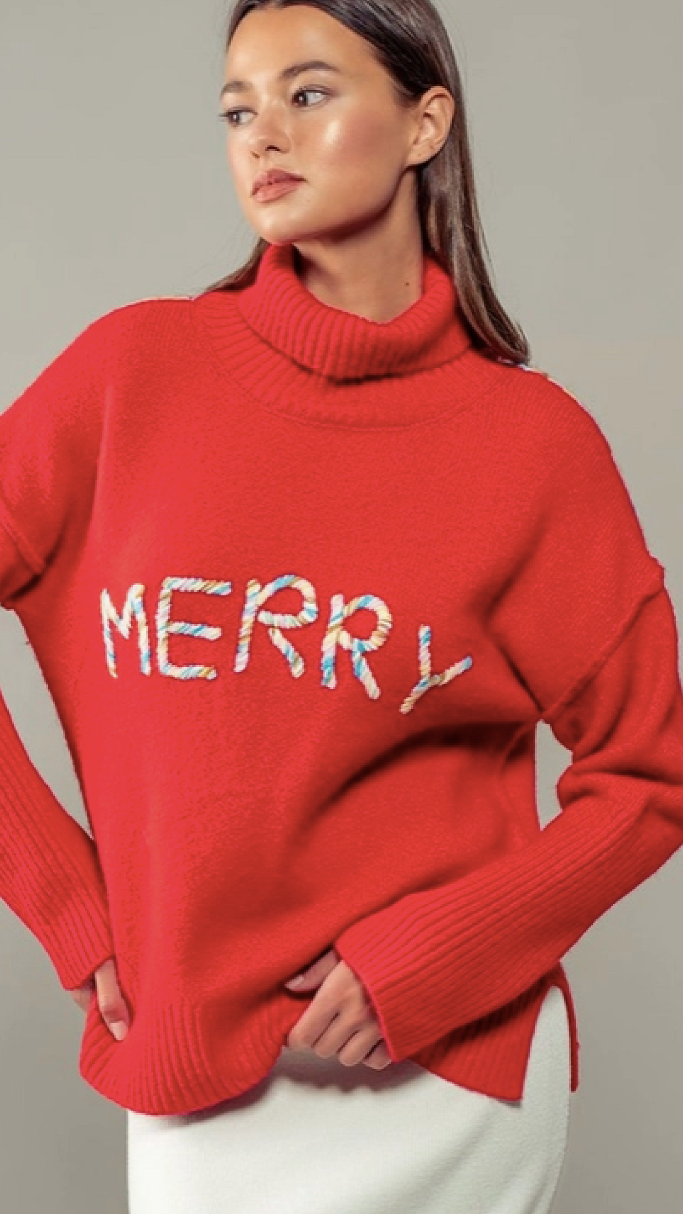 Merry Stitch Sweater