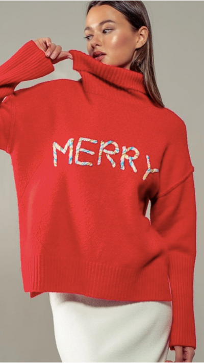 Merry Stitch Sweater